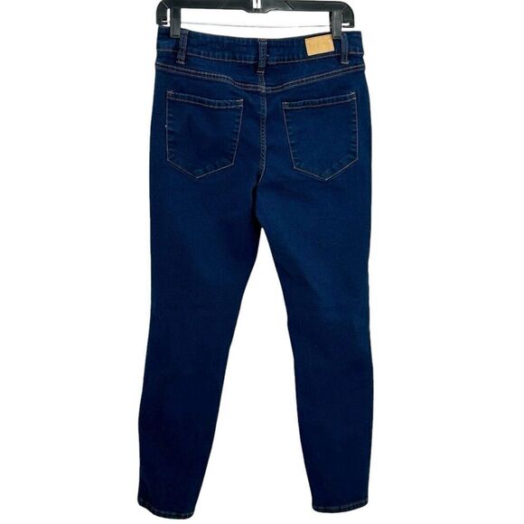 Tahari Kelly Mid-Rise Skinny Women Jeans Size 10/30 Dark Wash - Picture 3 of 13